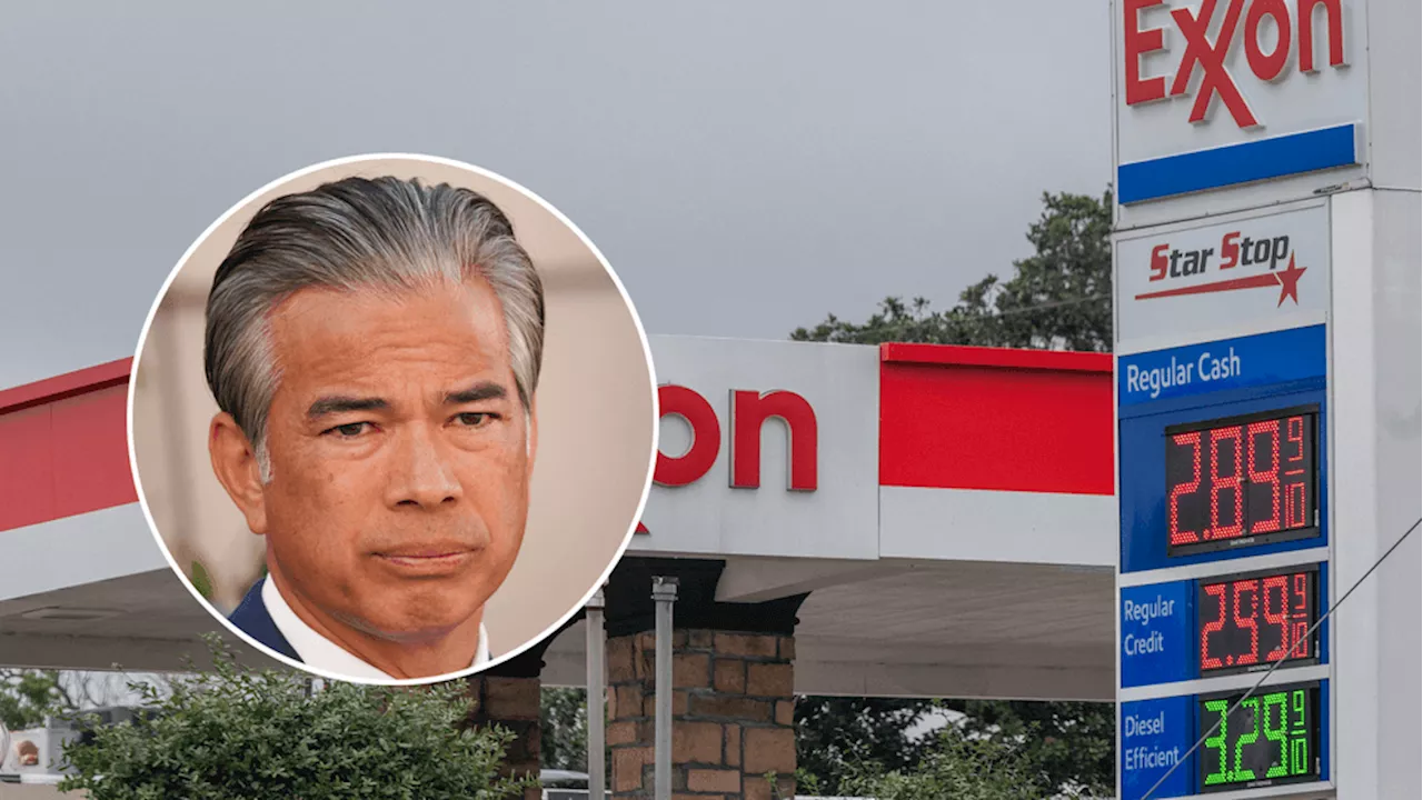 ExxonMobil Sues California AG Bonta Over 'Smear Campaign'