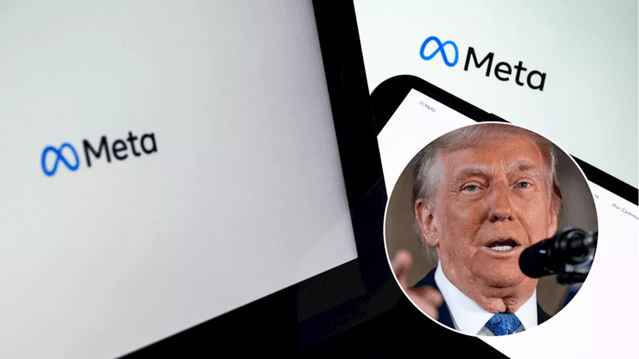 Meta Promises to 'Work With' Trump to Counter Censorship