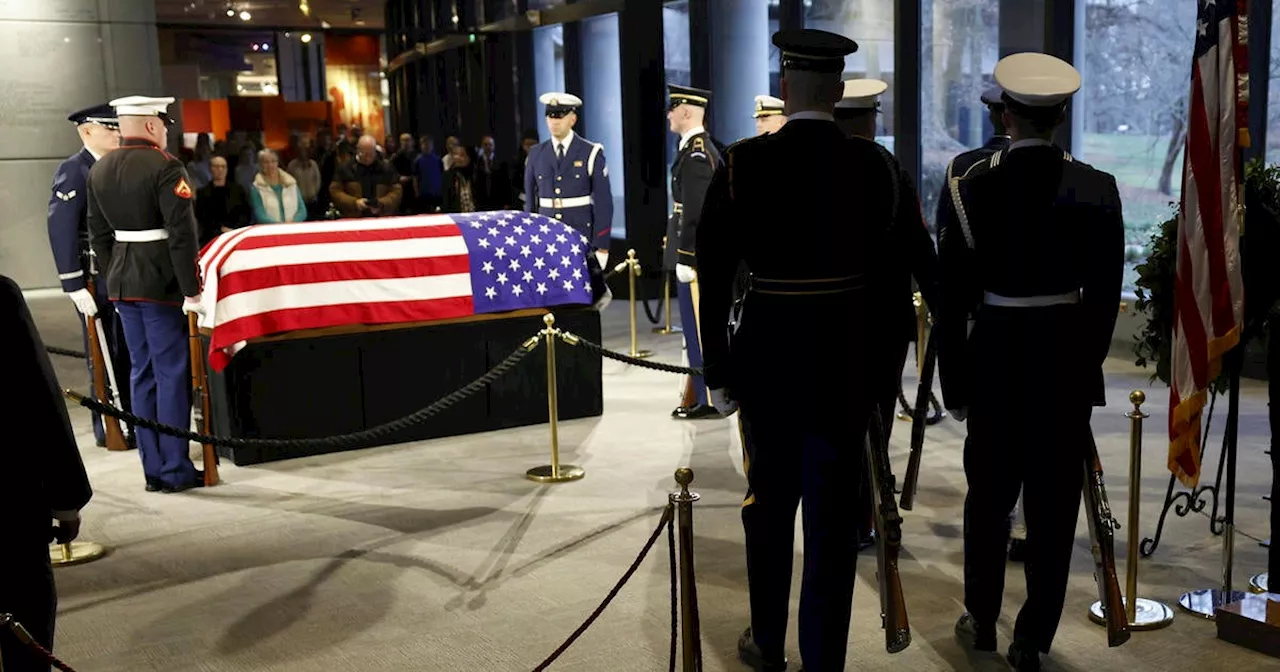 Carter's Casket Transferred to Washington for State Funeral