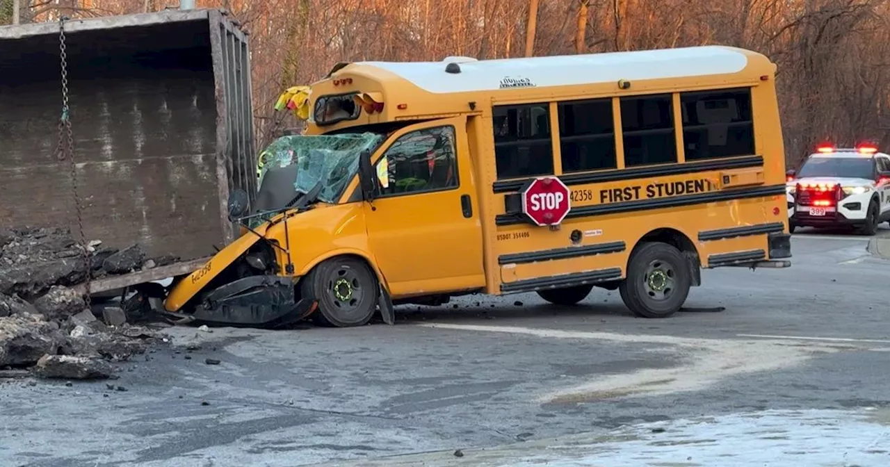 School Bus Crash Injures Several on Long Island