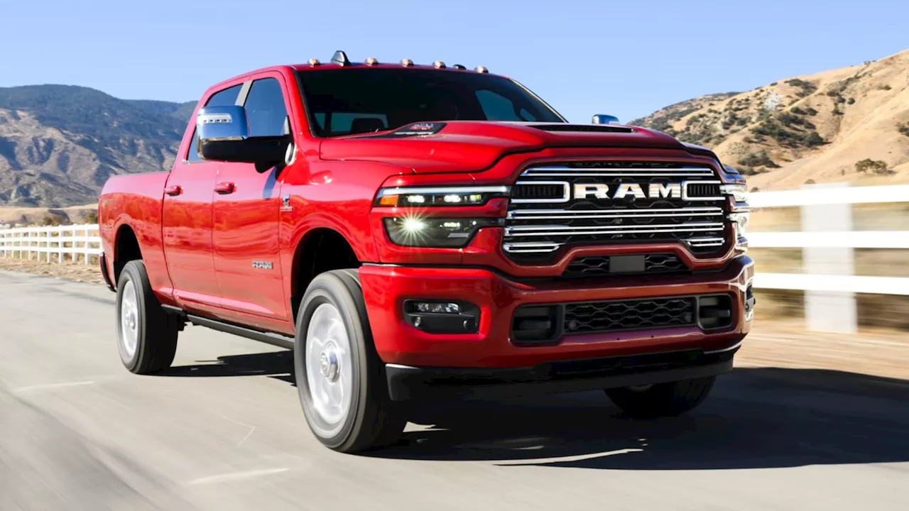 Redesigned Ram 2500 and 3500 Heavy-Duty Trucks Aim to Reverse Sales Declines