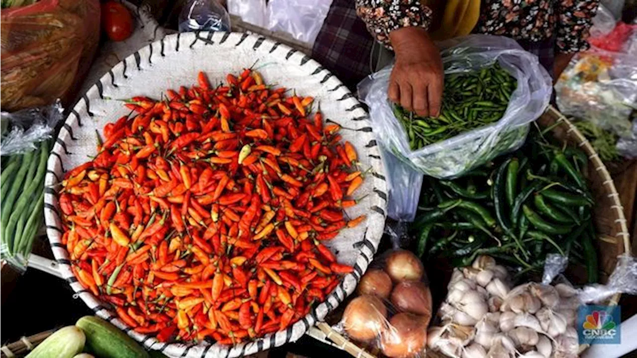 Harga Cabai Melonjak Naik di Pasar Minggu Jakarta