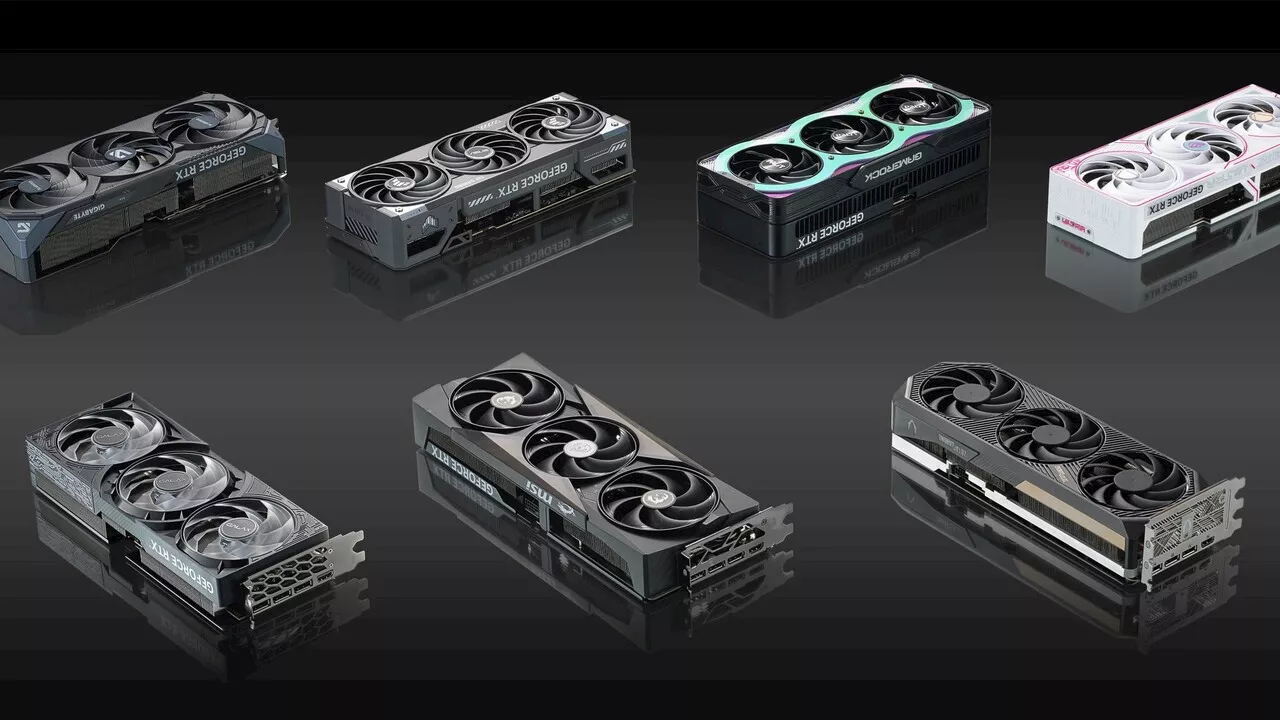 GeForce RTX 5000-Serie im Vergleich zu Vorgänger