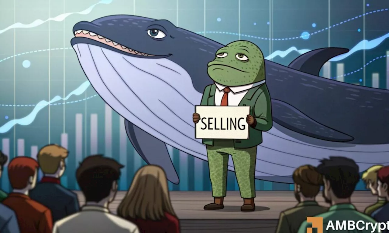 Whale Sells $4.54 Million Worth of Pepe Tokens, Impacting Price