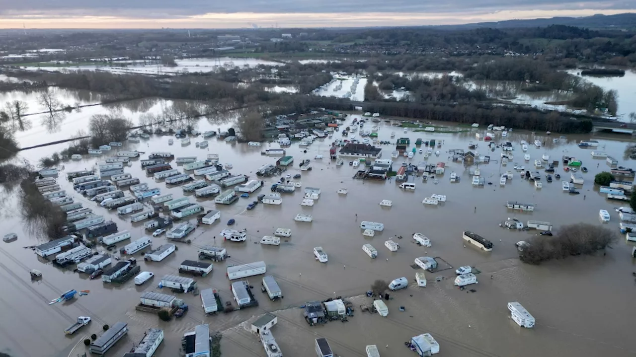 Severe Flooding and Snow Disrupt Travel in England