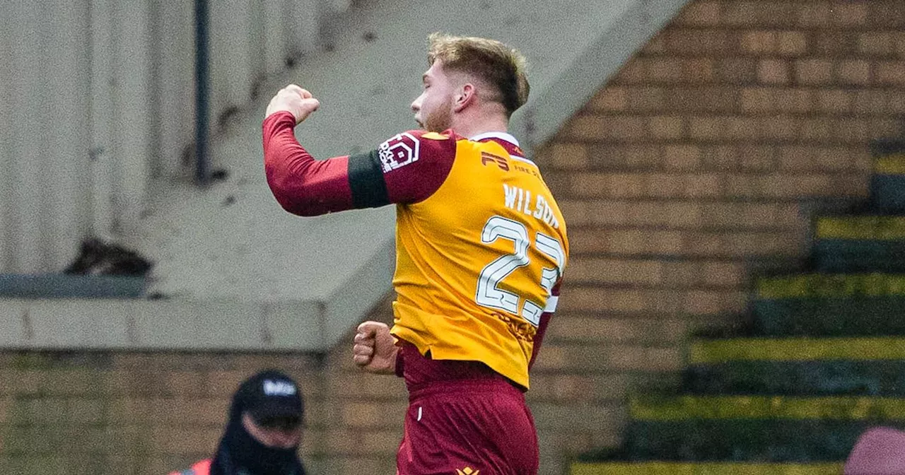 Motherwell's Wilson Scores First Professional Goal