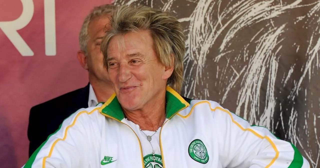 Rod Stewart celebrates 80th birthday with Celtic-themed family boat trip