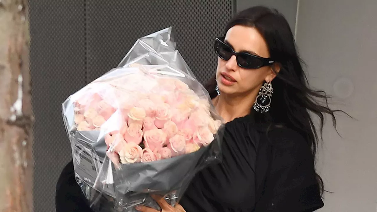 Irina Shayk Celebrates 39th Birthday with Floral Surprise in NYC