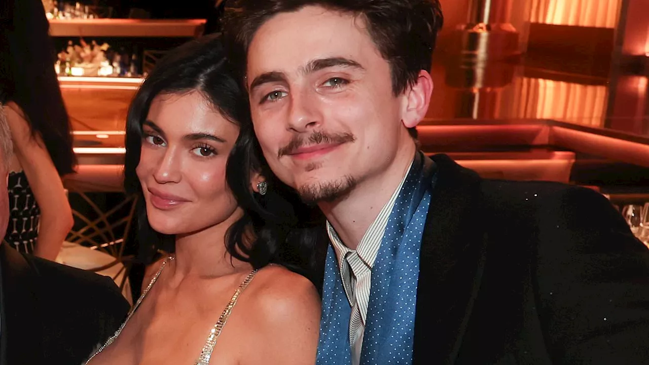 Kylie Jenner Skips Golden Globes Red Carpet to Let Timothee Chalamet Shine