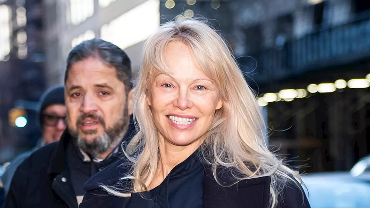 Pamela Anderson Channels Chic Style in NYC After Golden Globe Snub