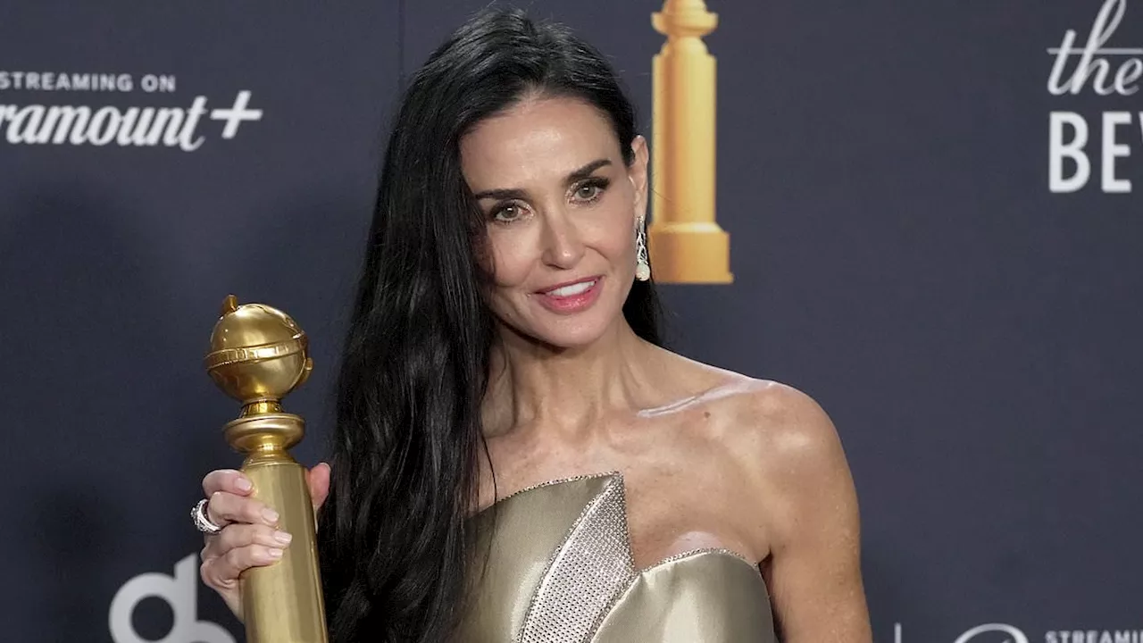 Demi Moore Did Not Snub Kylie Jenner at the Golden Globes 2025