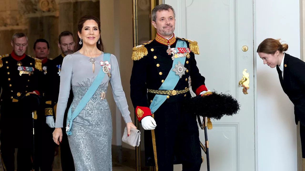 Queen Mary of Denmark Hosts New Year's Reception for Armed Forces