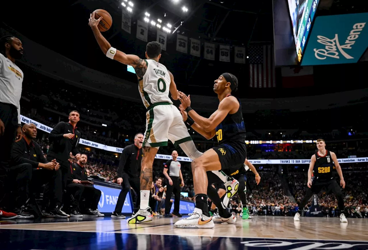 Nuggets' Inside Game Meets Celtics' 3-Point Barrage