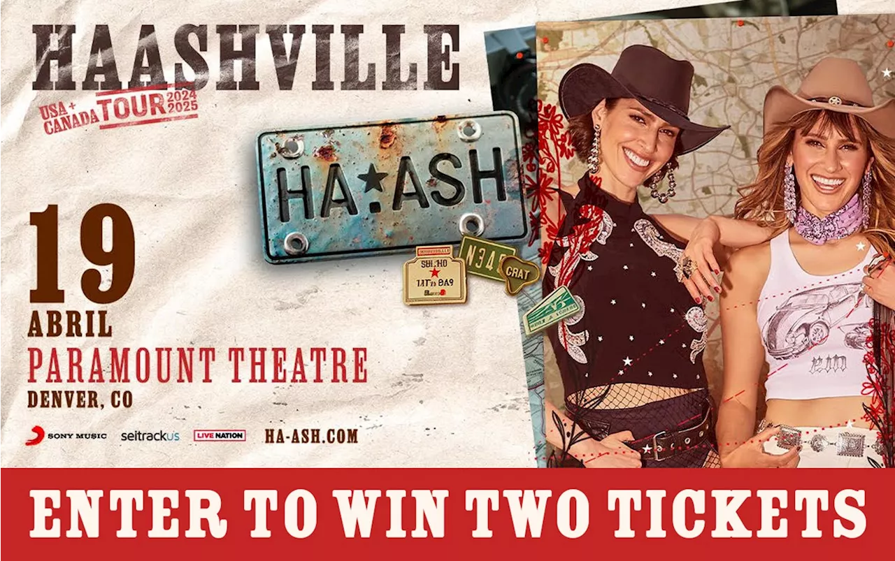 Win Two Tickets to Ha*Ash Concert!