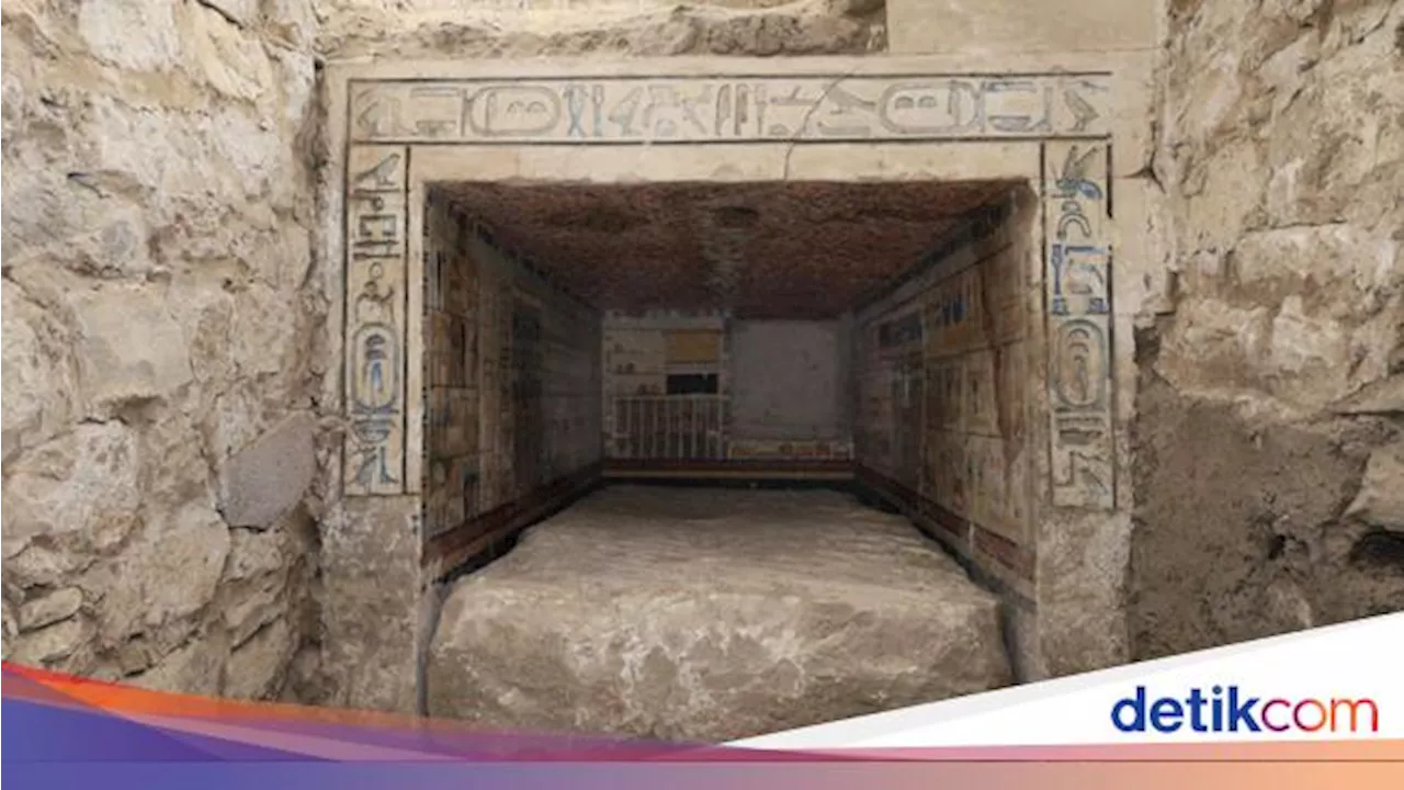 Makam Dokter Kerajaan Era Mesir Kuno Ditemukan di Saqqara