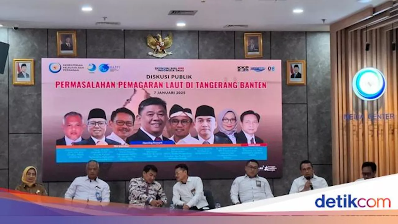 Pemasangan Pagar Laut Tanpa Izin di Tangerang Diserius KKP