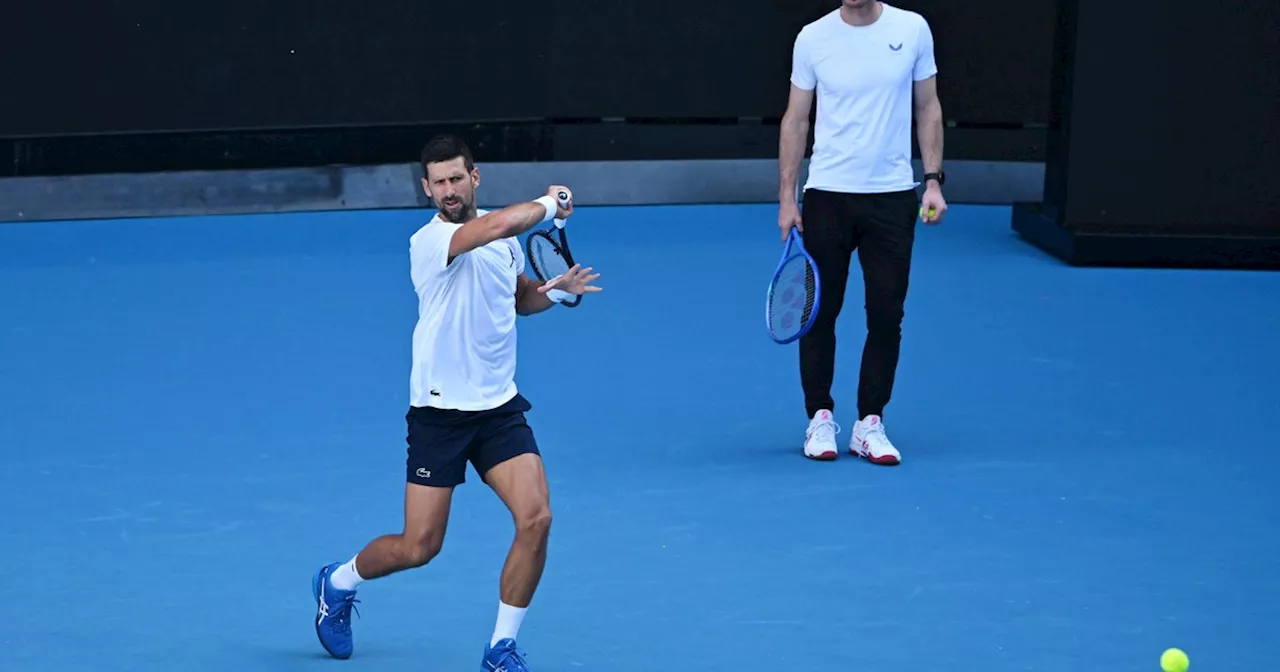 Djokovic se Prepara para el Abierto de Australia con Andy Murray