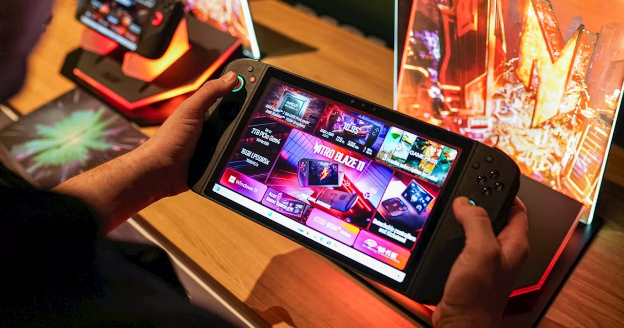 Acer made an 11-inch handheld gaming PC, and it’s the craziest thing I’ve seen at CES