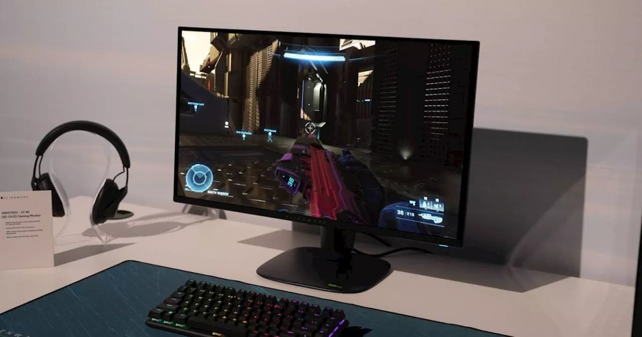 Alienware’s New 4K OLED Gaming Monitor Is Stunning