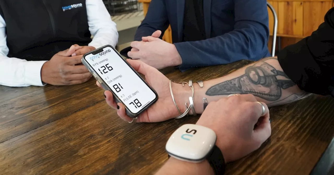 Novosound's Wearable Ultrasound Tech Promises Accurate Blood Pressure Monitoring at CES 2025