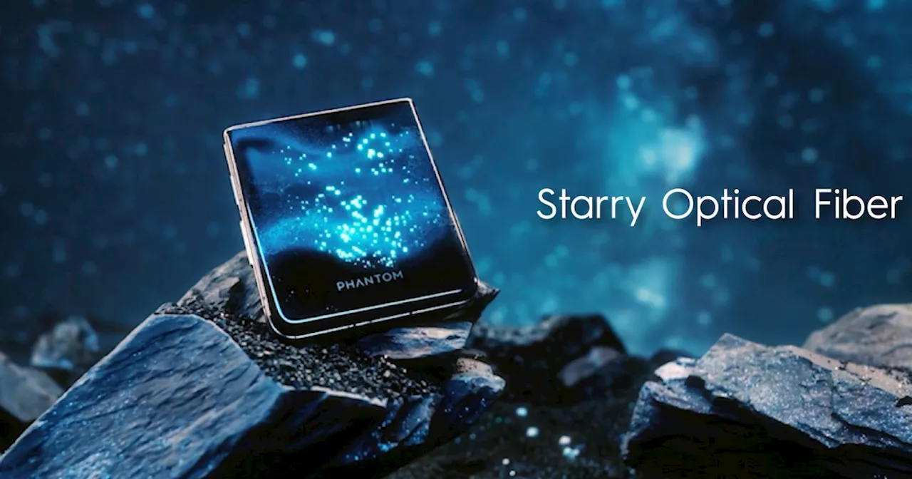 Tecno's Starry Optical Fiber Battery Cover Lights Up CES 2025