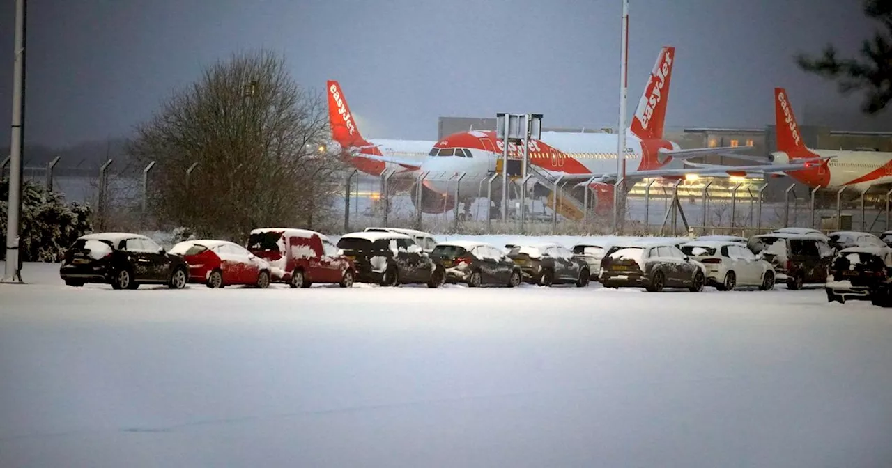 Snow Disrupts Travel Across Merseyside, Causing Flight Delays and Cancellations