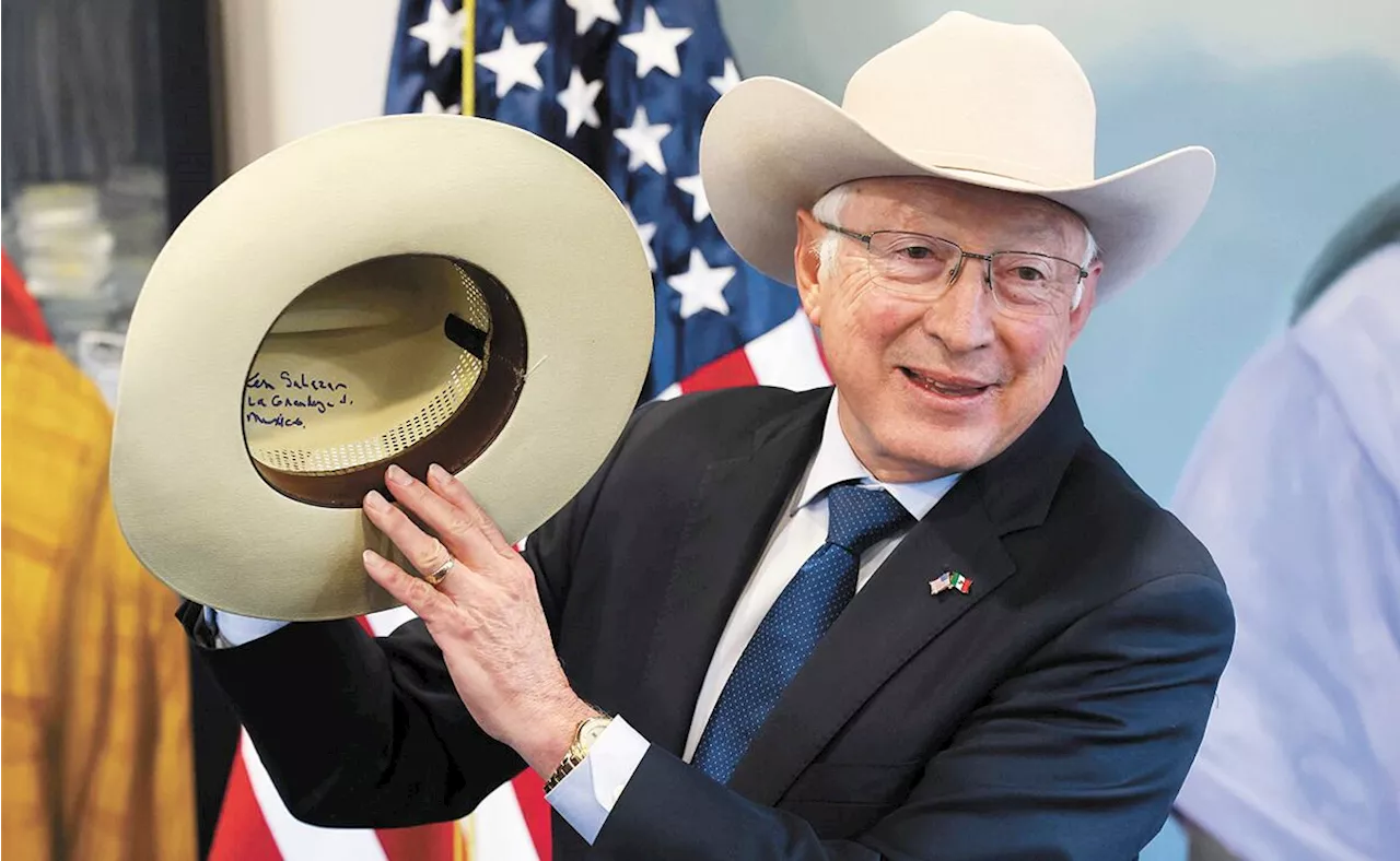 Ken Salazar se Despide como Embajador y Afirma que México Produce Fentanilo