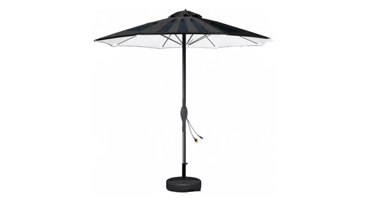 Anker's Solix Solar Beach Umbrella Charges Your Devices and Offers Shade