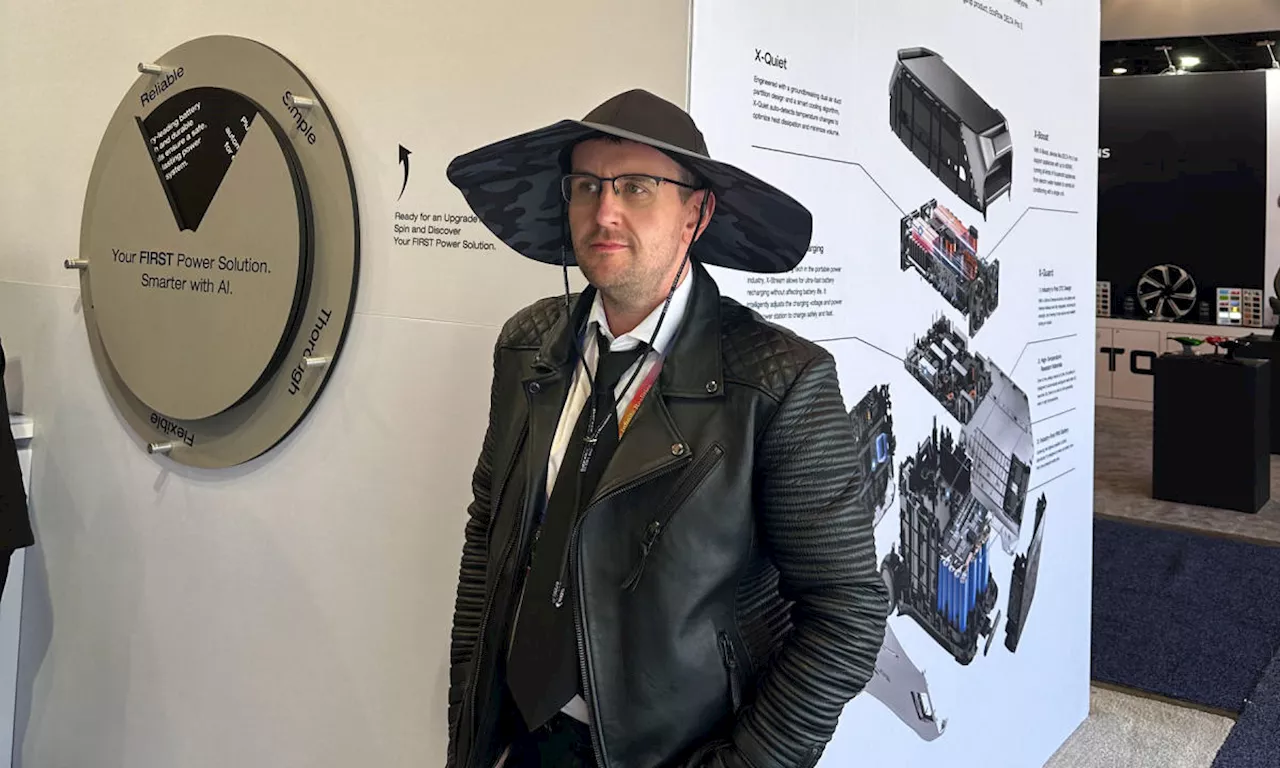 EcoFlow Unveils Solar-Powered Power Hat at CES