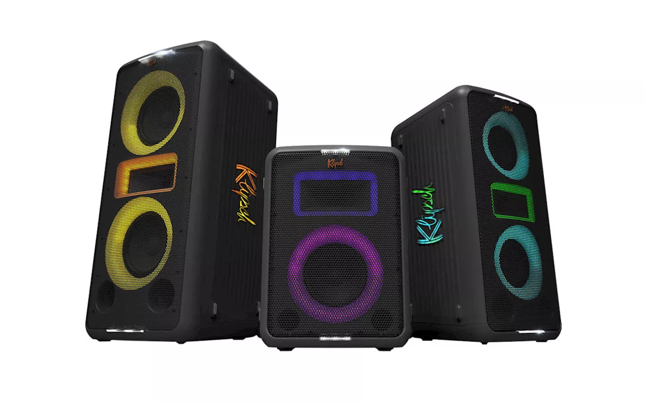 Klipsch Adds Three New Portable Party Speakers to Lineup