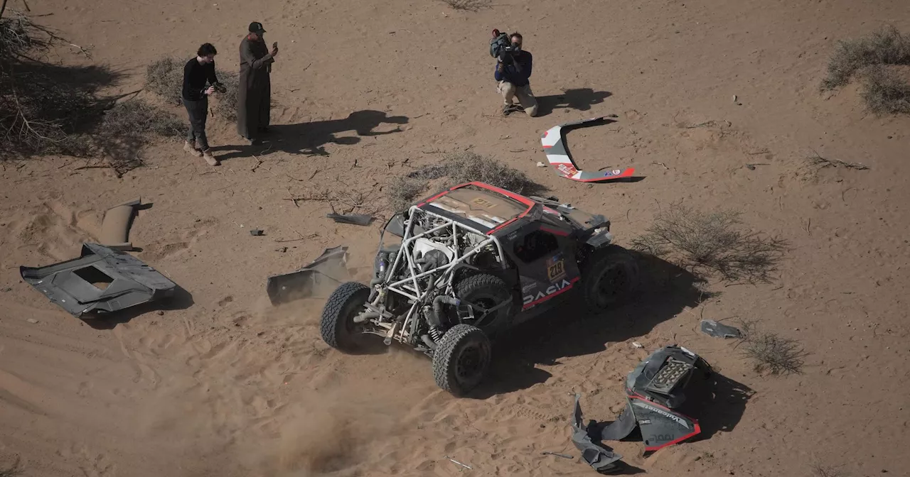 Accident pour Sébastien Loeb au Rallye Dakar