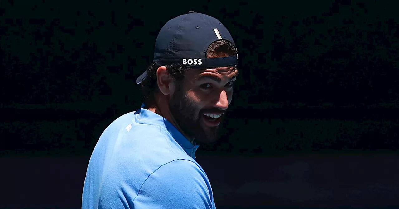 Berrettini Confidente per l'Australian Open, Sinner Favorito