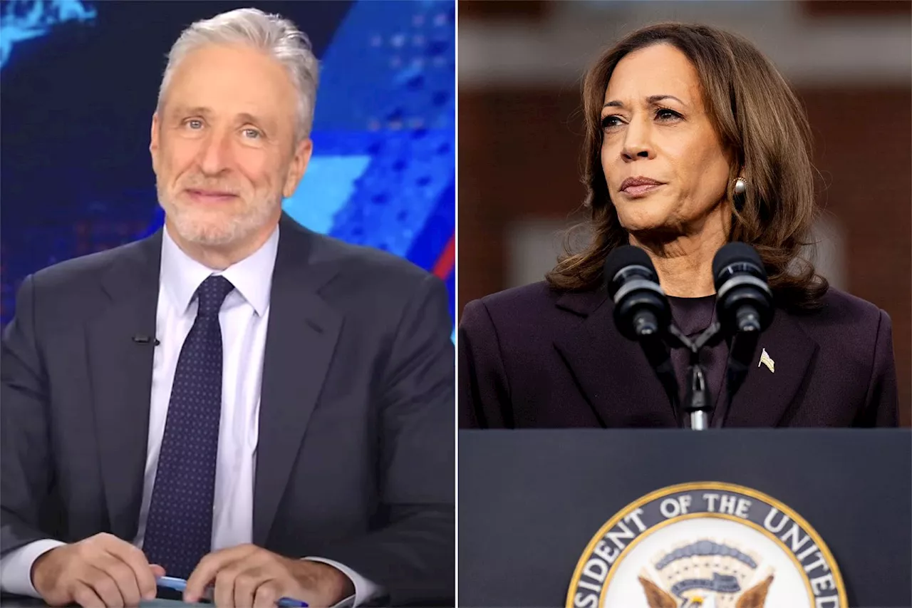 Jon Stewart Slams Trump, Praises Harris for Grace on Jan. 6