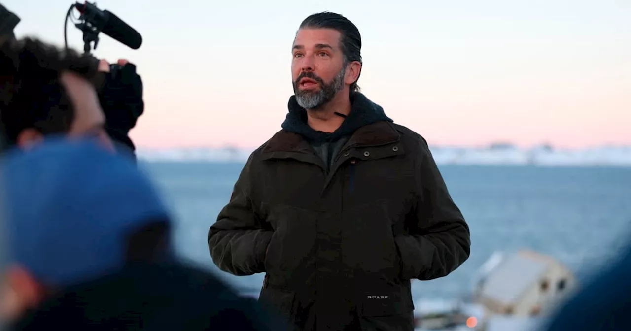 Trump Jr Makes Surprise Visit to Greenland Amidst Father's Annexation Interests