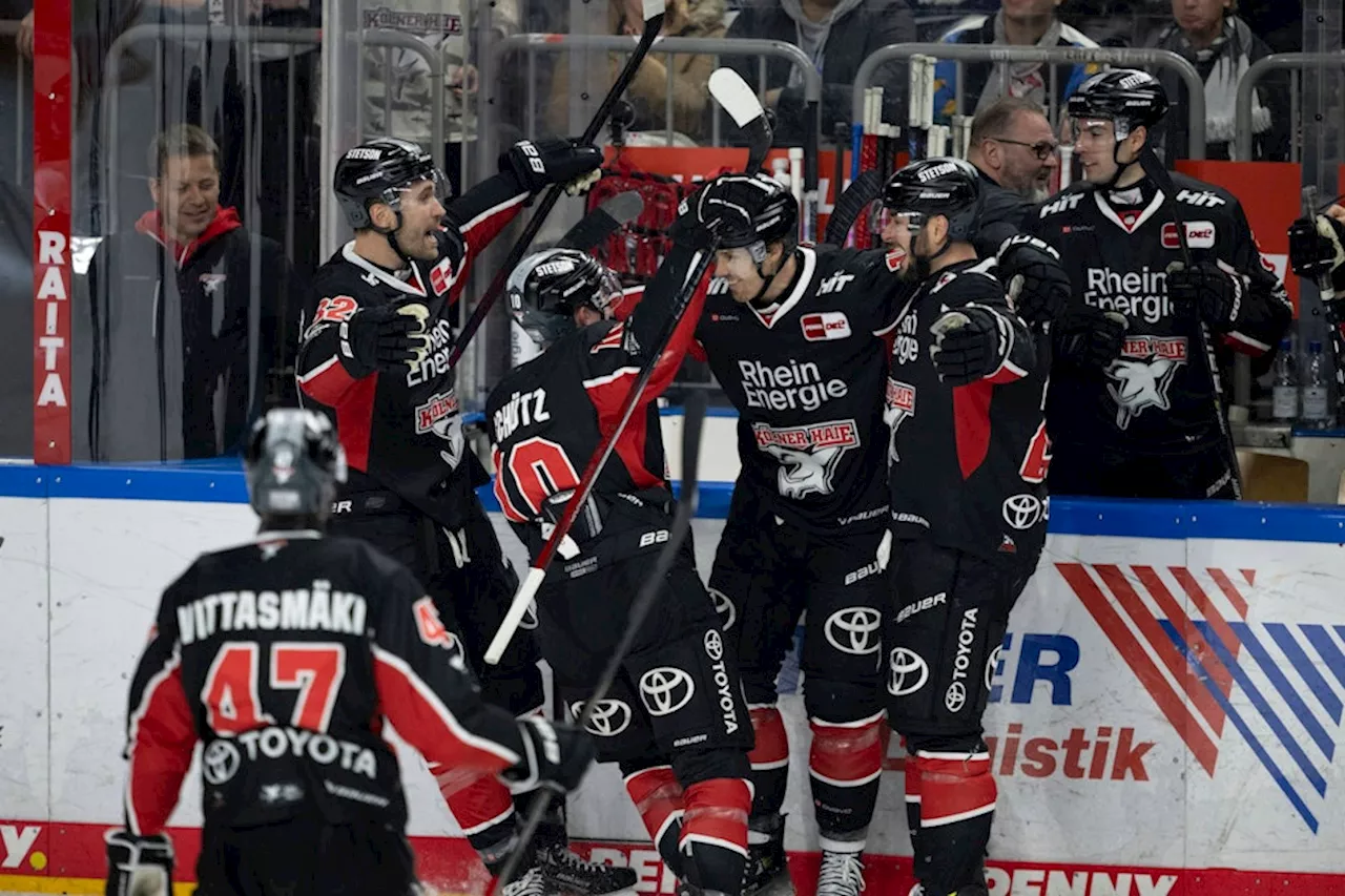 Kölner Haie besiegen Eisbären Berlin im spannenden Duell