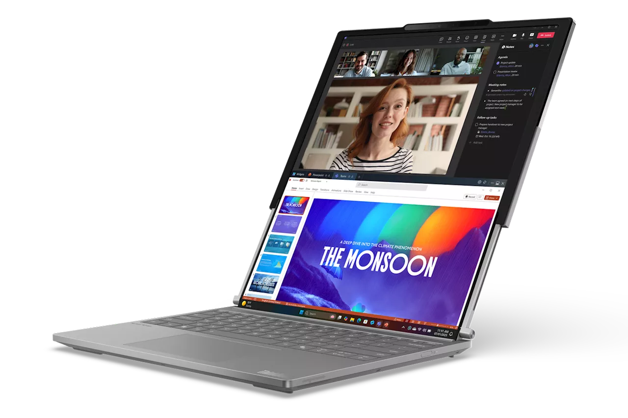 Lenovo Unveils ThinkBook Plus Gen 6 Rollable AI PC at CES 2025