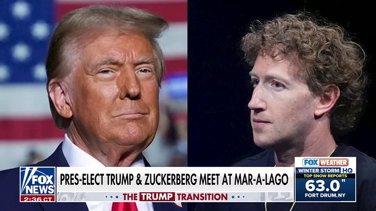 Trump says Meta has ‘come a long way’ after Zuckerberg ends fact-checking on platforms