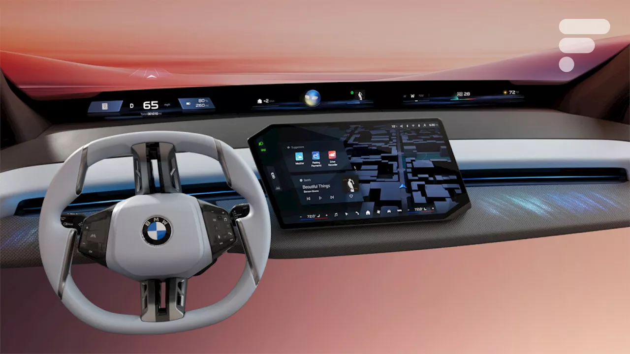 Voici comment BMW va révolutionner l’intérieur de ses voitures électriques