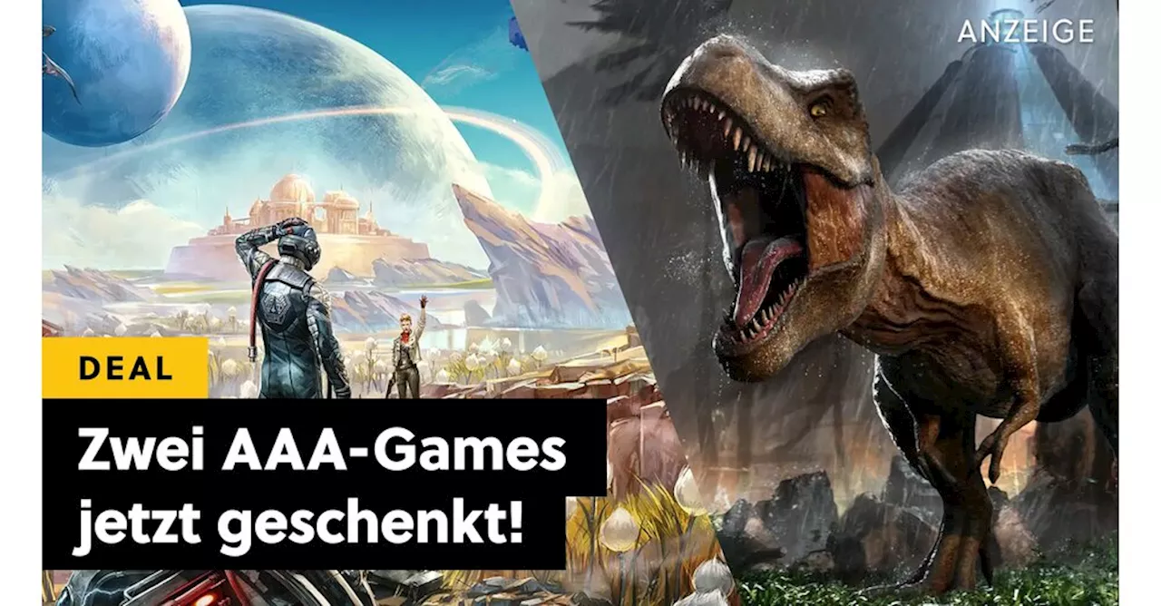 Mit T-REX und Raumschiffen: Zwei grandiose AAA-Games bekommt ihr gerade geschenkt