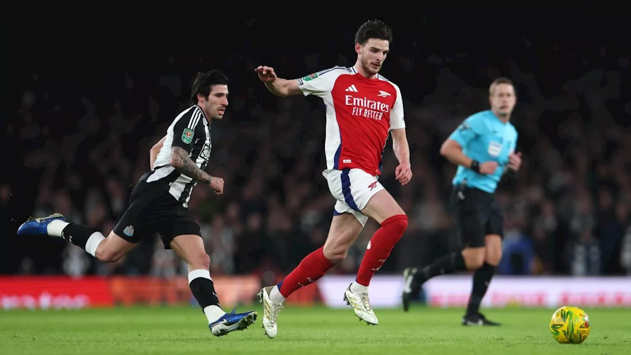 Newcastle Sconfigge Arsenal in Carabao Cup