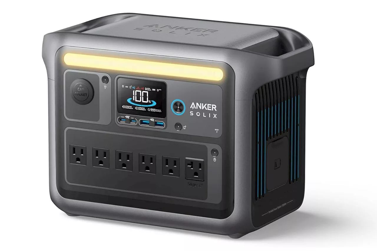 Anker SOLIX C1000 Portable Power Station at Lowest-Ever Price