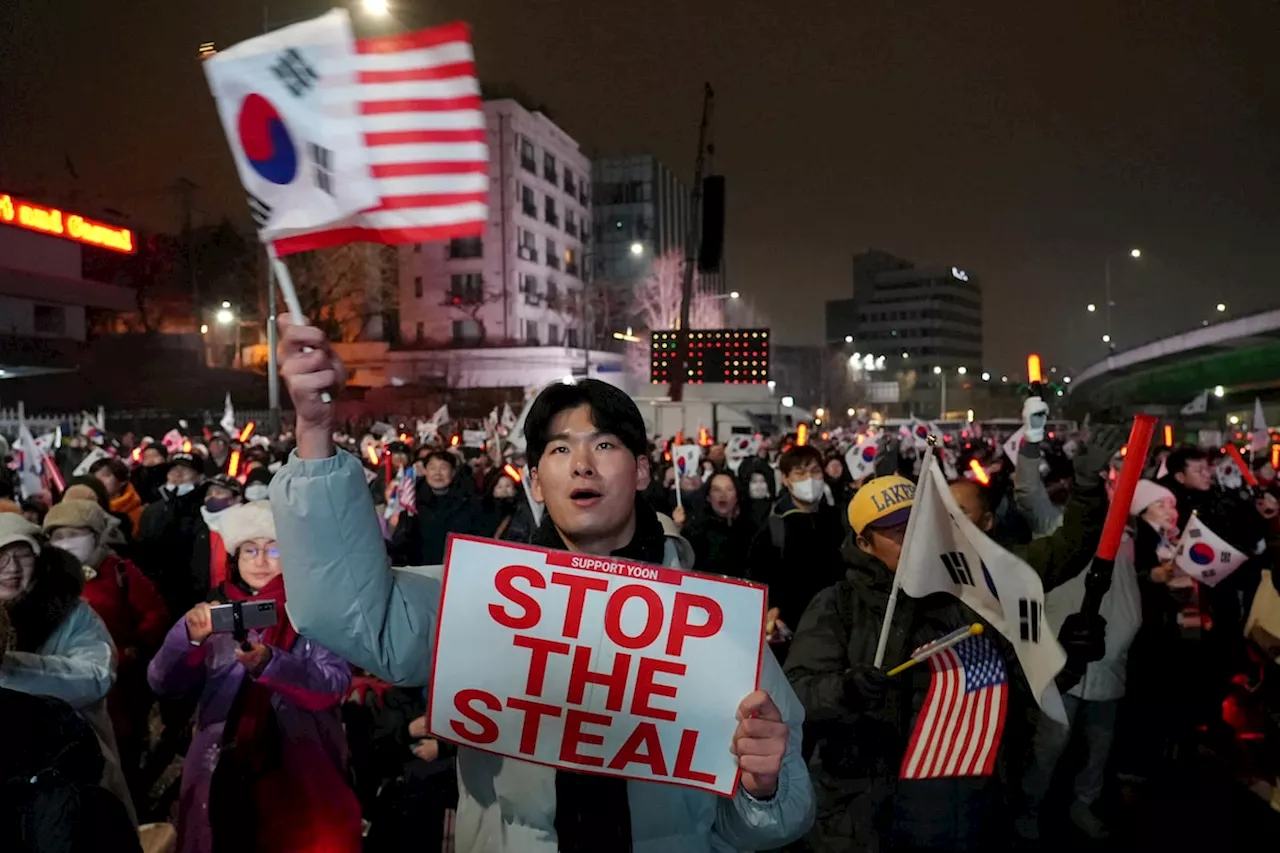 Young South Korean Conservatives Rally Behind Impeached President Yoon