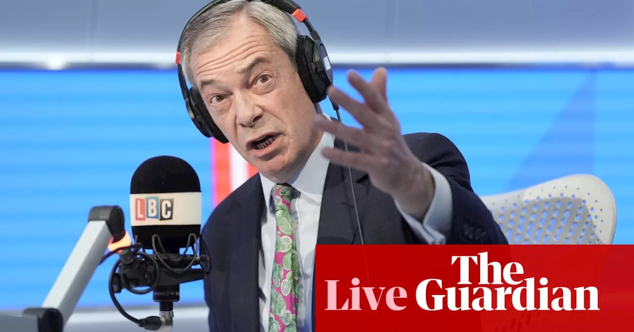 Farage Refuses to Condemn Musk's 'Rape Genocide Apologist' Tweet