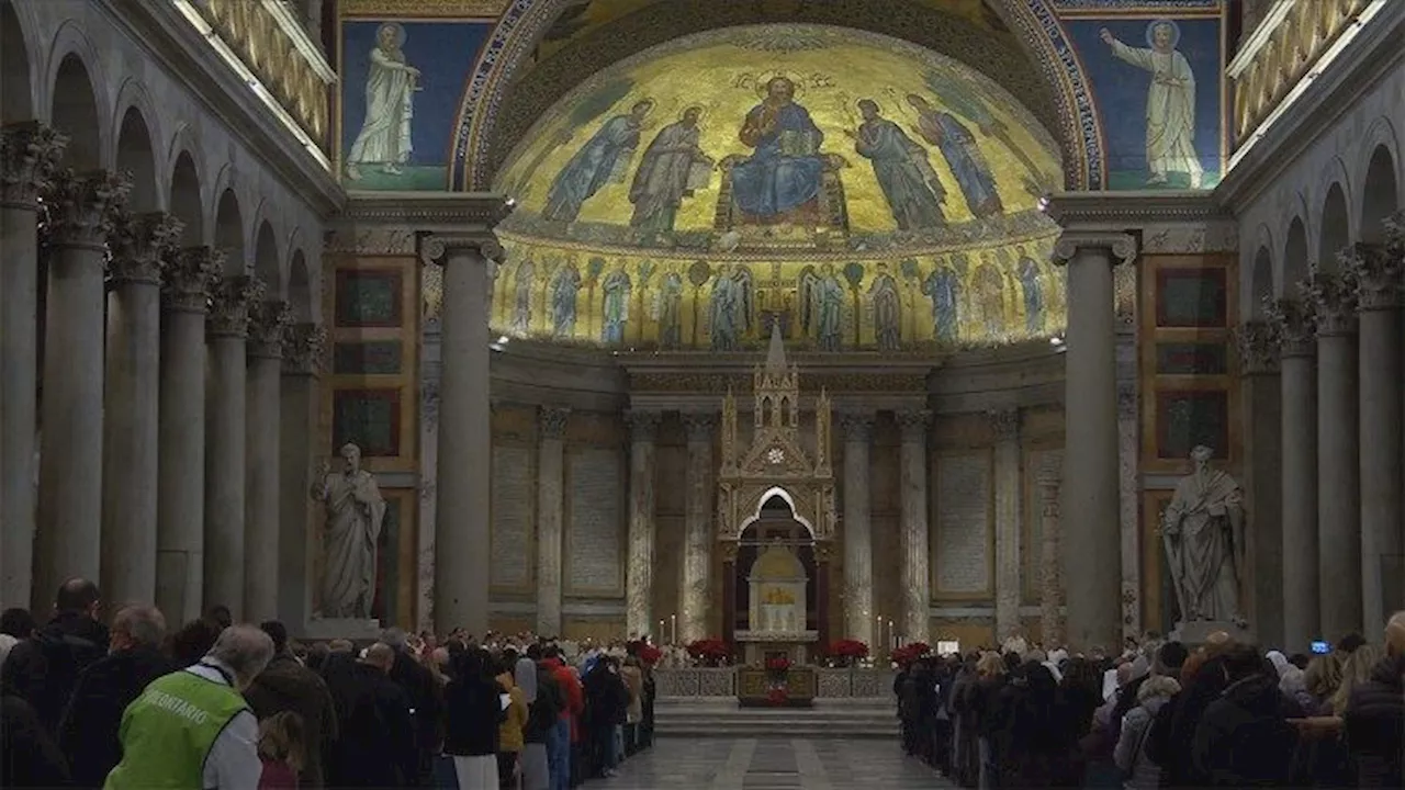 Holy Door Opens at St. Paul Outside the Walls Basilica