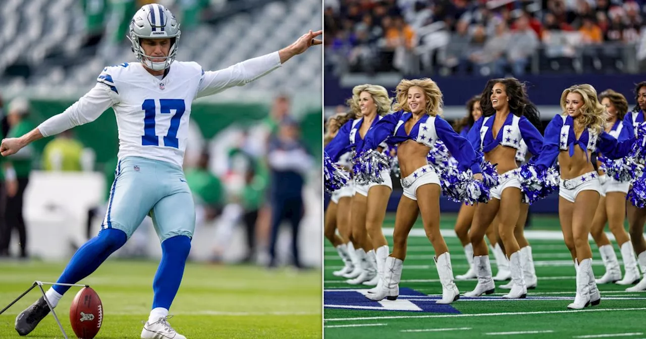 Cowboys Cheerleader Hit by Kicker's Kick, Receives Apology Note