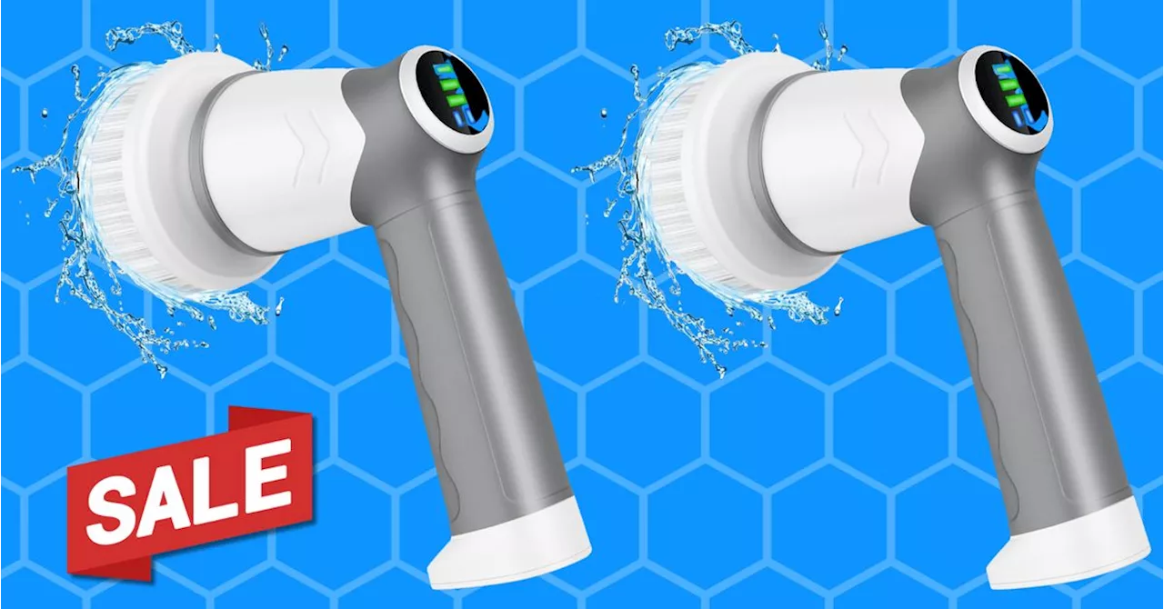 This Powerful Electric Spin Scrubber Is On Sale