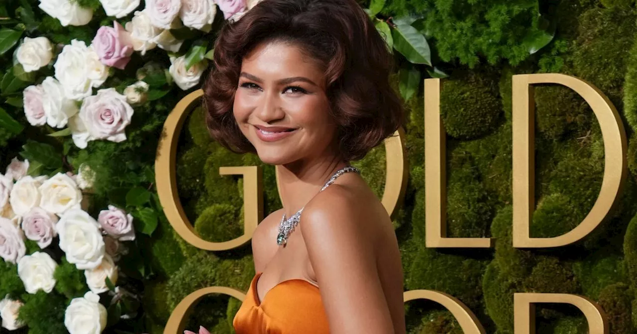 Zendaya Sparks Engagement Rumors at Golden Globes