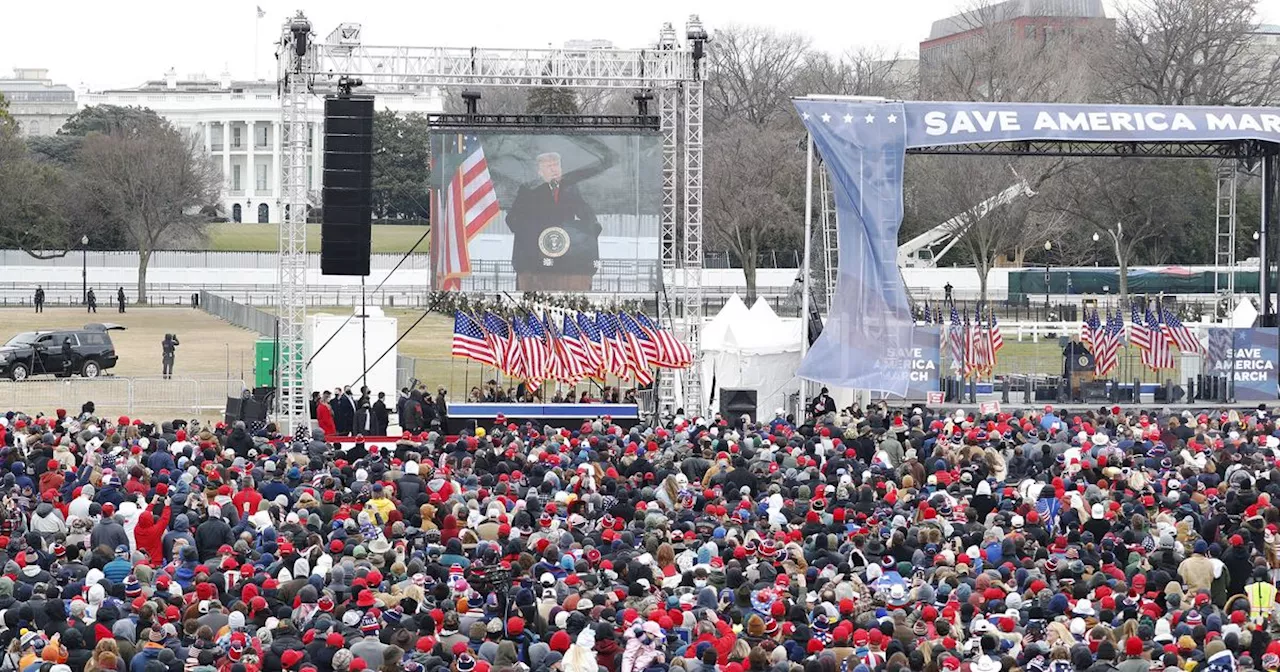 Harris Oversees Smooth Jan. 6 As Trump Boasts Of The Crowd At His Pre-Coup Rally