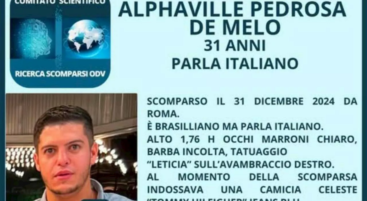 Scomparso a Roma Alphaville Pedrosa De Melo