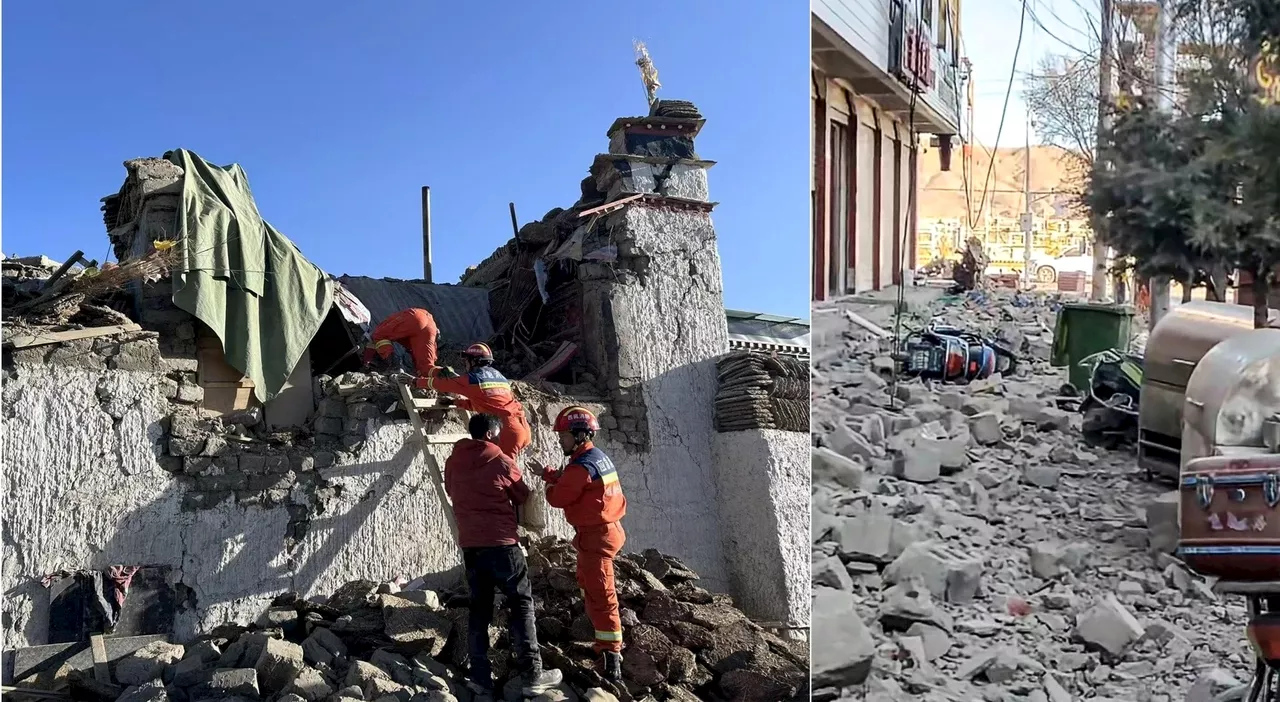 Terremoto in Tibet: 95 Morti e 130 Feriti